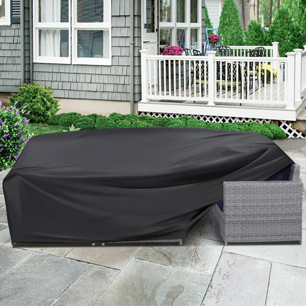 Wade Logan 600D Large Water Resistant Patio Furniture for 1214 Seats